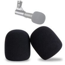 YOUSHARES Shure SM58 Microphone Cover Foam 2 Packs - Pop Shield, Microphone Pop Filter for Shure SM58 Dynamic Vocal Mic to Reduce Wind Noises