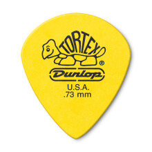 Jim Dunlop 498P 0.73mm Tortex Jazz III Guitar Pick Xl (Pack of 12)