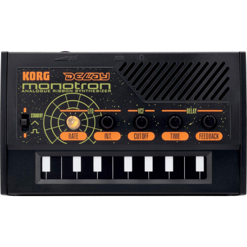Korg - MONOTRON-DELAY Analog Ribbon Synth with Delay Effect and Built-in Speaker