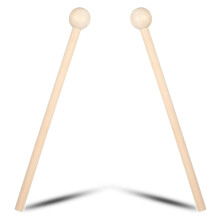 2Pcs Wooden Drum Sticks Glockenspiel Mallets Percussion Sticks for Xylophones, Glockenspiels & Drums Gifts for Music Starters Lovers