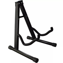 AEROLUGG Guitar Stand, Heavy Duty A-Frame, Music Instrument Foldable, Adjustable, Sturdy, Fits All Guitars - Acoustic, Electric, Bass, Black