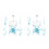 2Ensembles Présentoir Plastique Stable Pour Collection 8