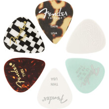 Fender 351 Shape, Material Medley, Thin, (6)