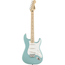 Squier by Fender Sonic Stratocaster HT Electric Guitar, Easy-to-play Neck and Bo