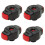 TAMA QC8-B4 Cymbal Mate Series - Stand top - 4 pack 1