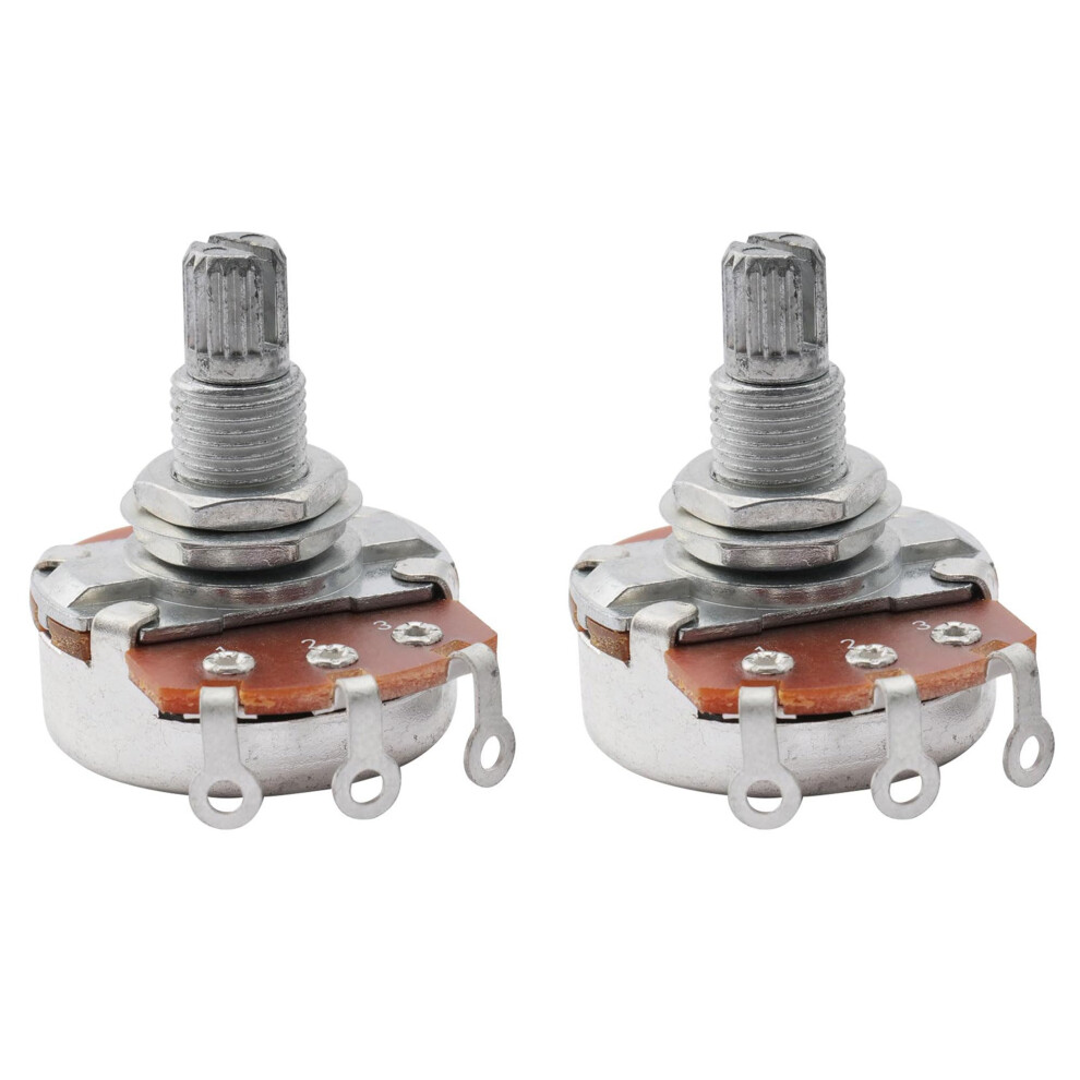 Musiclily Metric Full Size 18Mm Split Shaft Pots A500k Guitar Potentio
