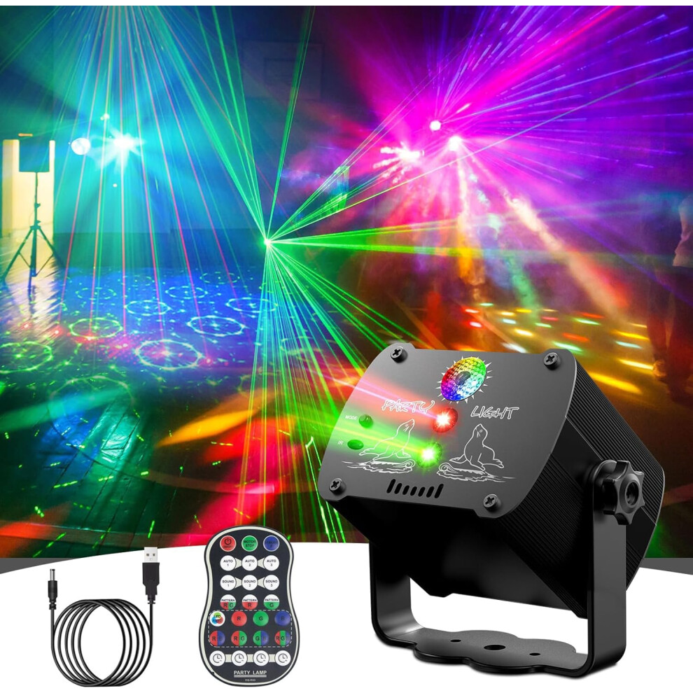 Jagdag Disco Party Lights, Sound Activation Dj Party Strobe Lights Sta