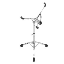 aleawol 10-15 Inch Snare Drum Stand, Double Braced Tripod Snare Stand Adjustable Height 16-22 Inch, Foldable Drum Pad Stand for Practice and Stage Pe