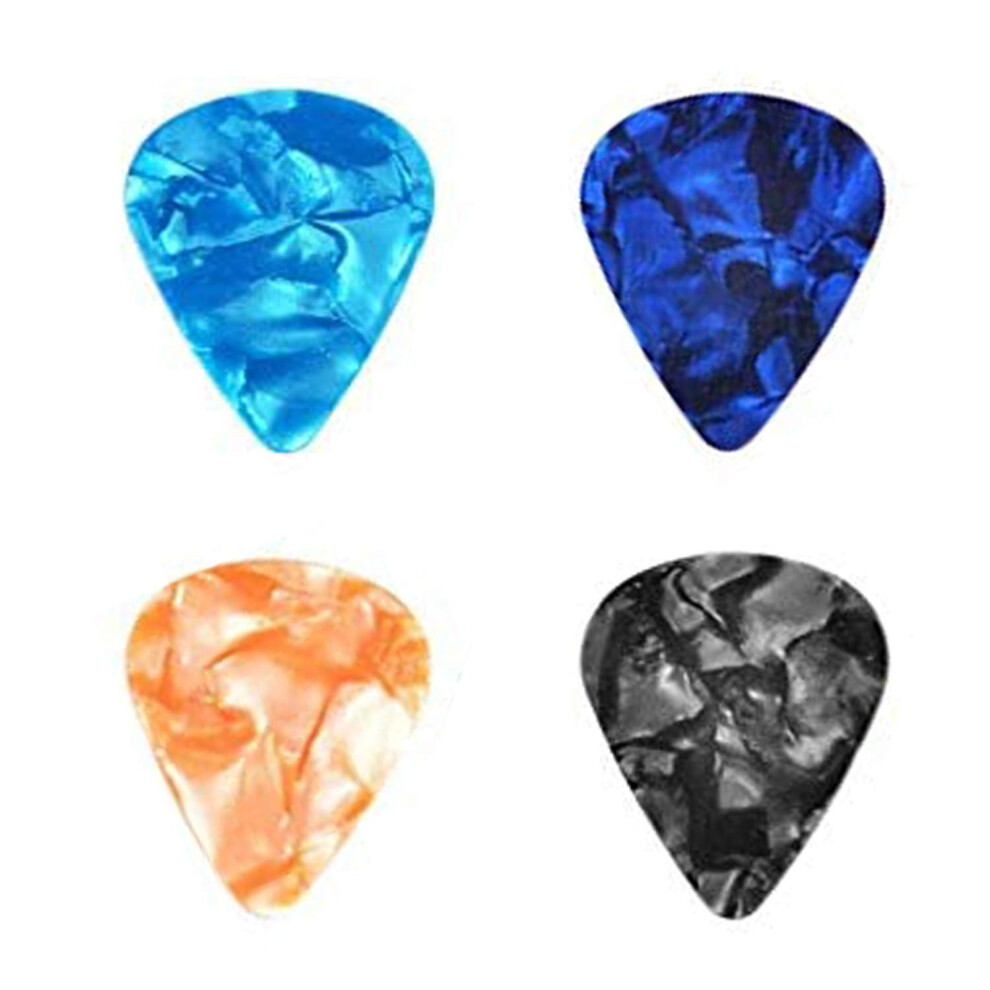 Jedebartey 4Pcs Guitar Picks Guitar Plectrums For Electric, Acoustic, Or Bass Gui