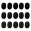 Lapel Headset Microphone Windscreens, Foam Microphone Covers, Mini Size, 15 Pack 1