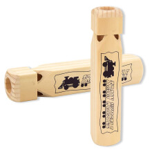 Train Whistle for Kids, 2 Pack Wood Whistle 4 Tones for Party Favours
