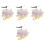 4Pcs Mountain Bike Handlebar White Rabbit Propeller Accessories 5