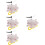 4Pcs Mountain Bike Handlebar White Rabbit Propeller Accessories 9