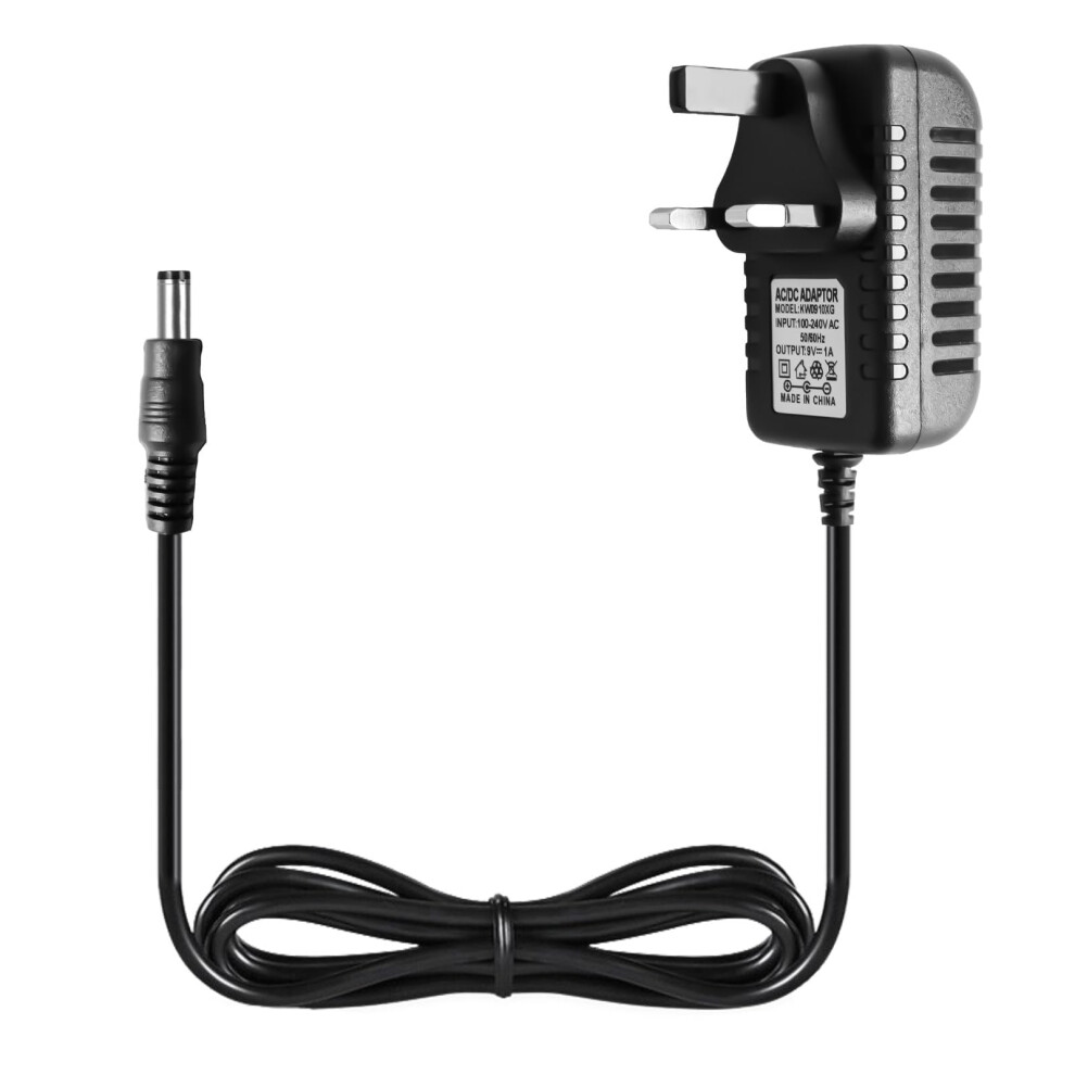 Bakewhiz 9V Guitar Pedal Power Supply, Plug 5.5X2.1mm, Compatible With Boss Me