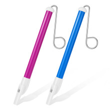 YUXIANLB 2PCS Slide Whistle For Adults, Purple & Blue, ABS + Iron, Sliding Whist