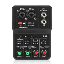 XTUGA Audio Interface, Computer Audio Interfaces for Recording Music XLR with 3.55m Microphone Jack, USB Audio Interface for PC, Studio, Ultra-low La