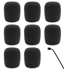 Headset Microphone Foam Cover,Foam Mic Cover Handheld Microphone Windscreen