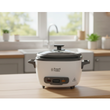 Russell Hobbs Large Rice Cooker And Steamer - White