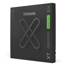 D'Addario XT Coated Bass Strings - Electric Bass Guitar Strings - 4-String, Lt. Top/Med. Bottom, 45-105