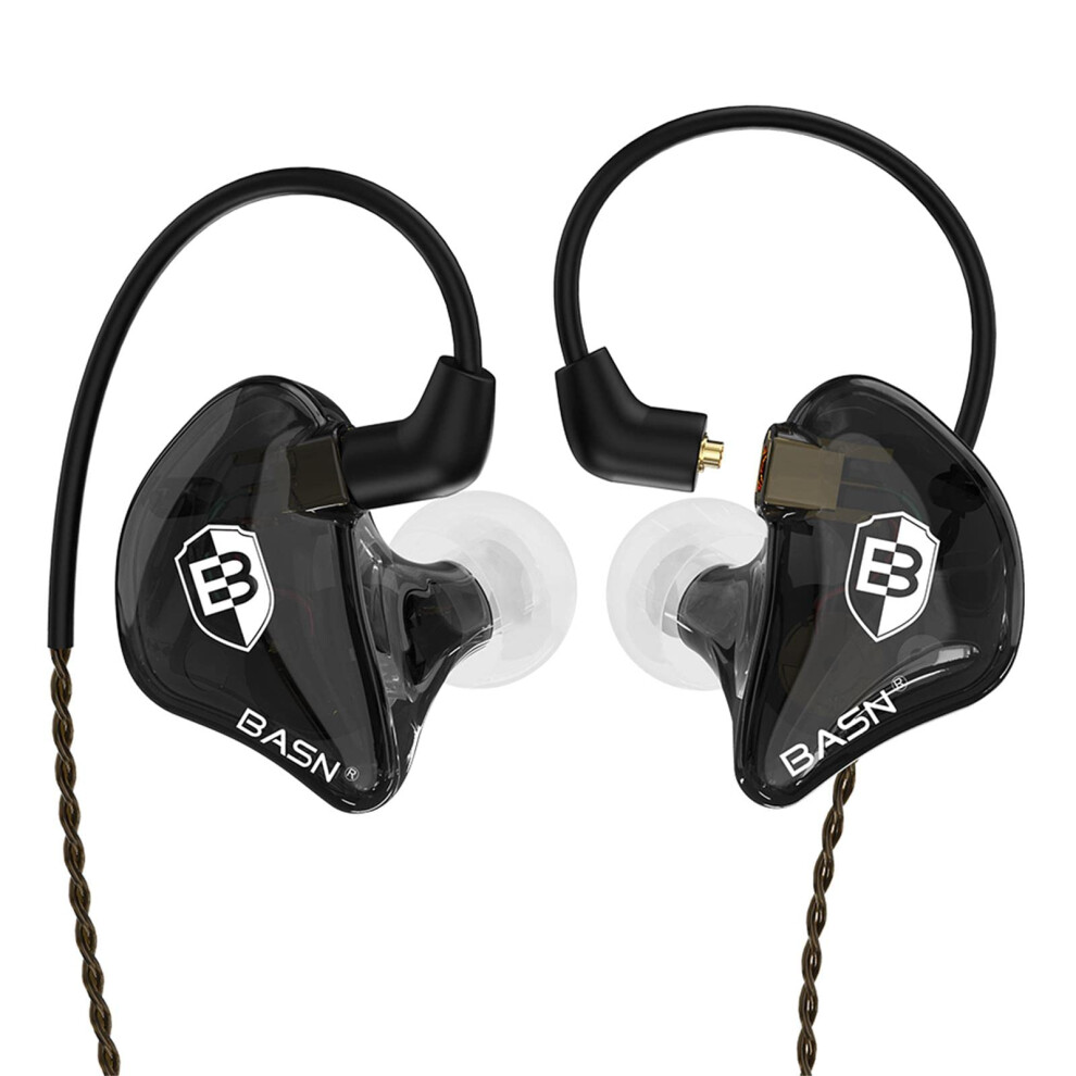 Basn Bsinger In Ear Monitors Wired Earphones With Noise Isolation, Dua
