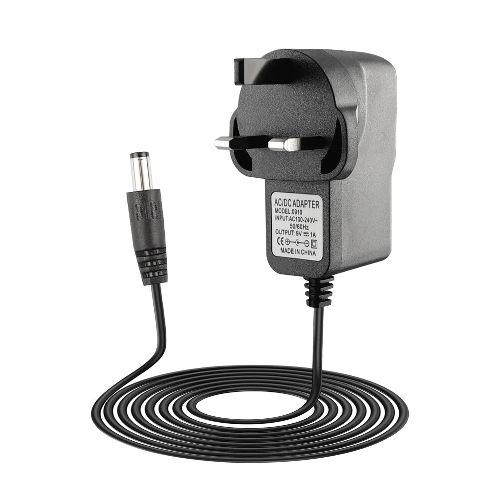 Xahpower 9V Guitar Pedal Power Supply, Wall Charger Adapter For Boss M