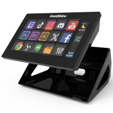 Stream Control Deck, Studio Controller with 15 Macro Keys, Customizable LCD Buttons, Trigger Actions in OBS, Twitch, YouTube for Live Streaming and C