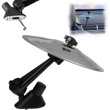 Car Cymbal with Adjustable Vent Mount, Crisp Metallic Sound, Detachable Mini Percussion for Cars