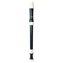 Aulos 309 Series Student Treble Recorder - Ideal for Students Looking to Upgrade - Brown/ Ivory ABS Construction - Classic English Fingering