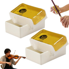 2 PCS Violin Rosin,Natural Violin Rosin,Cello Rosin for Bows,Rosin Violin,String Music Instrument Accessories,Violin Rosin for Bow,Violin Accessories