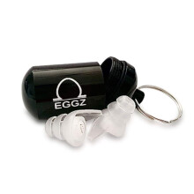 EGGZ Discreet Earplugs - Specifically for music, festival and concert environmen