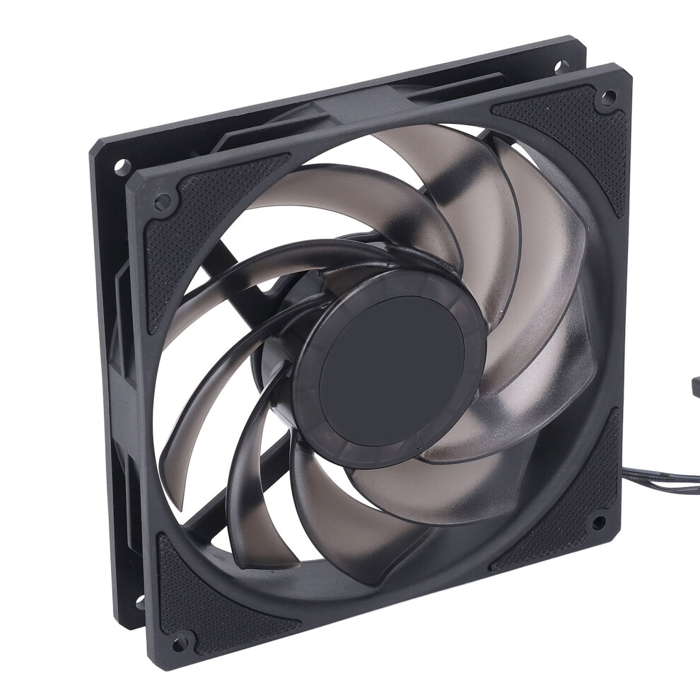 140Mm 5V Argb Pwm Cpu Fan 2000Rpm Quiet Cooler Black 7691386530972