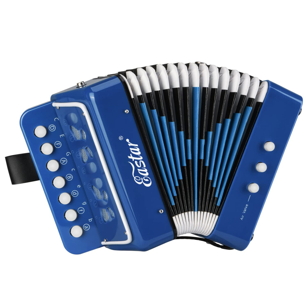 Eastar Accordion 10 Keys Button Educational Musical Instrument, Fully