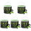 5Sets Praktische Opvouwbare Visemmer Multifunctioneel Watercontainer 3