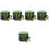 5Sets Praktische Opvouwbare Visemmer Multifunctioneel Watercontainer 5