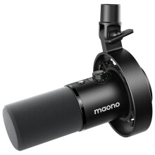 MAONO PD300X Podcast Microphone- XLR/USB Microphone with Noise Canceling, 192kHz/24Bit Hi-Fi Audio, Mute Button, Link Software. Dynamic Mic for Podca