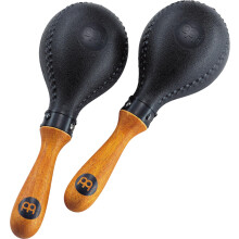 Meinl Percussion Concert Maracas Shaker - 2 Musical Instruments with ergonomic Handle - Plastic, Wood (PM2BK)