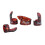 Dunlop Jim Dunlop 9010TP 3 Finger Picks and 1 Thumb Pick Medium Player Pack 1