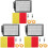 3Sets Complete Scheidsrechter Set Met Fluitjes Kaarten En Notitieblok 4