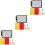 3Sets Complete Scheidsrechter Set Met Fluitjes Kaarten En Notitieblok 7