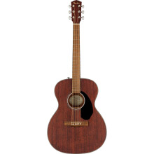 Fender CC-60S Concert Acoustic Guitar, Walnut Fingerboard, All-Mahogany, Comes with Free Virtual Lessons