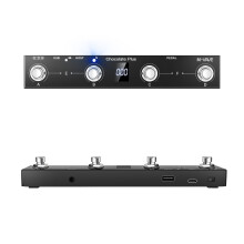 M-VAVE Chocolate Plus Wireless MIDI Foot Controller 4 Buttons BT Rechargeable, APP Control
