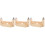 3Ensembles Kit Tressage Bois Khaki Accessoire Bracelets DIY 4