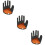 3St Skidproof Handschoenen Met Beugel Voor Draagbaarheid 9