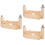3Ensembles Kit Tressage Bois Khaki Accessoire Bracelets DIY 6