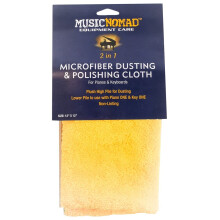 MusicNomad Microfiber Dusting and Polishing Cloth for Pianos and Keybo