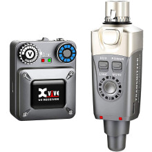 Xvive U4 Wireless in-Ear Monitor System 2.4GHz Professional IEM System Transmitter and Beltpack Receiver for Studio, Band Rehearsal,Live Performance