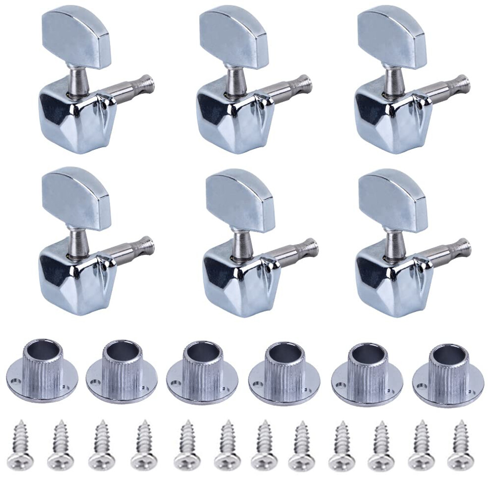 24 Pieces/Set Machine Heads Guitar String Tuning Pegs Semiclosed Guita