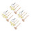 4Sets Kinder Graafset Met Hout, Metaal En Vergrootglas 9