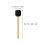 2Pièces Maillets De Batterie Noir Manche Bois Pour Percussion 10