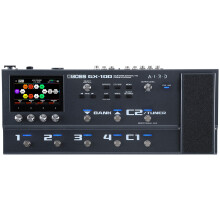 BOSS GX-100 Black Guitar and Bass Effects Processor, 23 AIRD Amplifiers, 150+ BOSS Effects, 32-bit Floating Point Processing, 9V/300mA Power Source